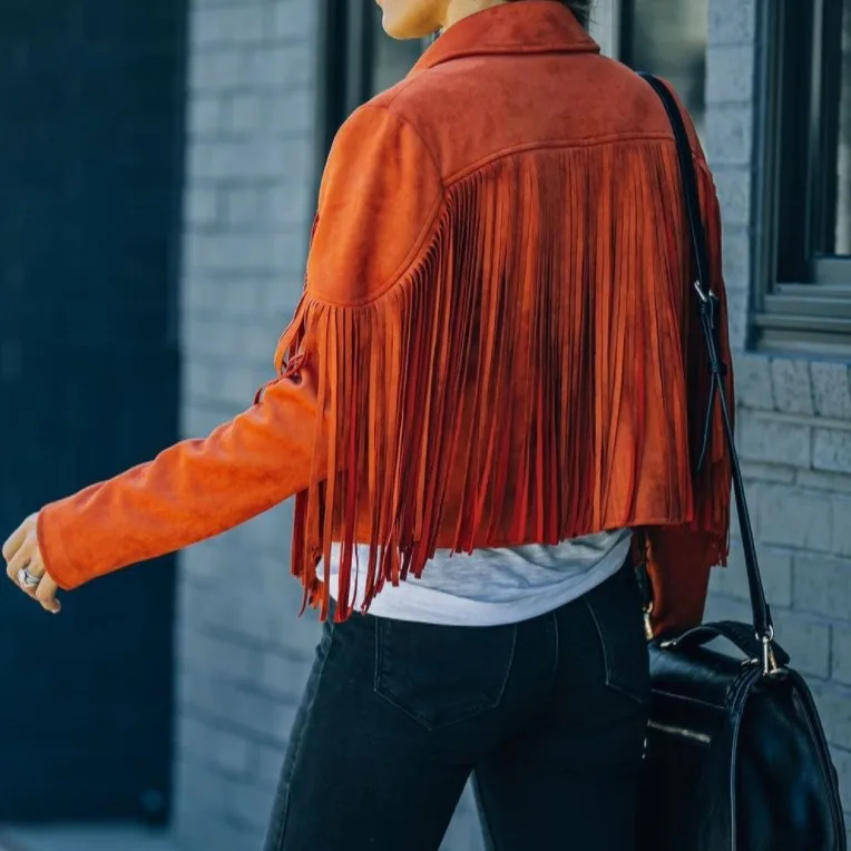 Single Long Sleeve Coat Slim Fit Elegant with Commuter Chic Medium Weight Regular Length Notched Lapel Spring Women Jacket