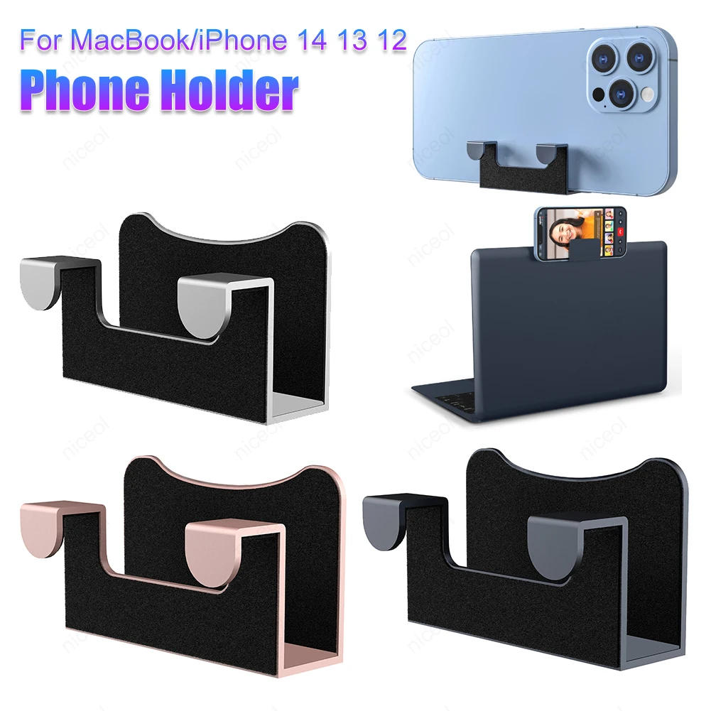 

Anti Slip Continuity Camera Mount Stainless Steel Continuity Camera Support Accessories for MacBook/iPhone 14 13 12 for iOS 16.0