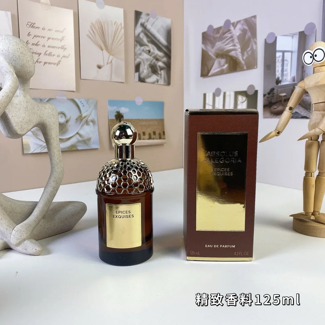 125ml Marca Originale Colonia Eau De Parfum Duraturo Rosa Floreale Profumo Spray Donne Profumi Legno di Sandalo Pelle Fragranza da uomo