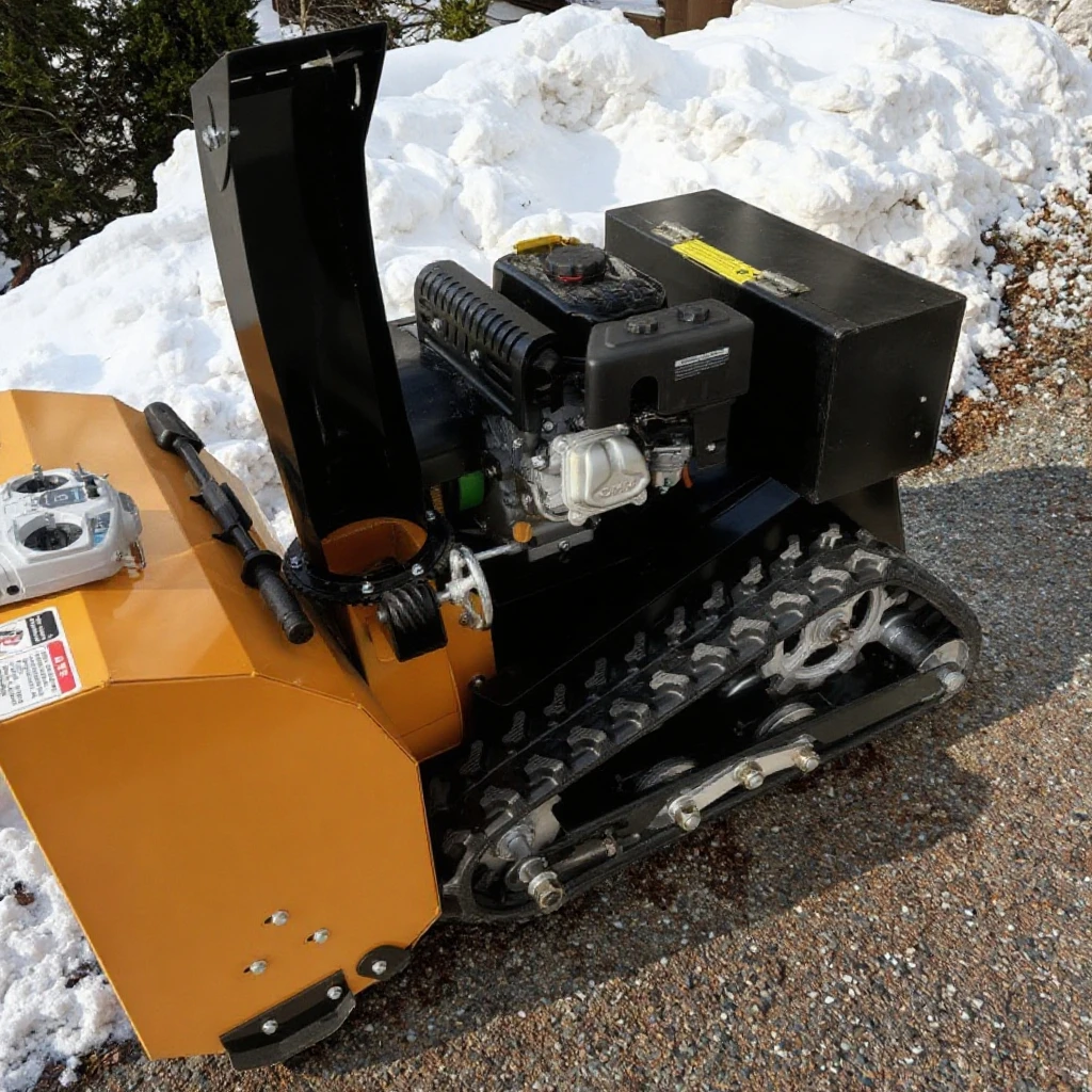 High Quality Hands-Free Remote Snow Removal Machine