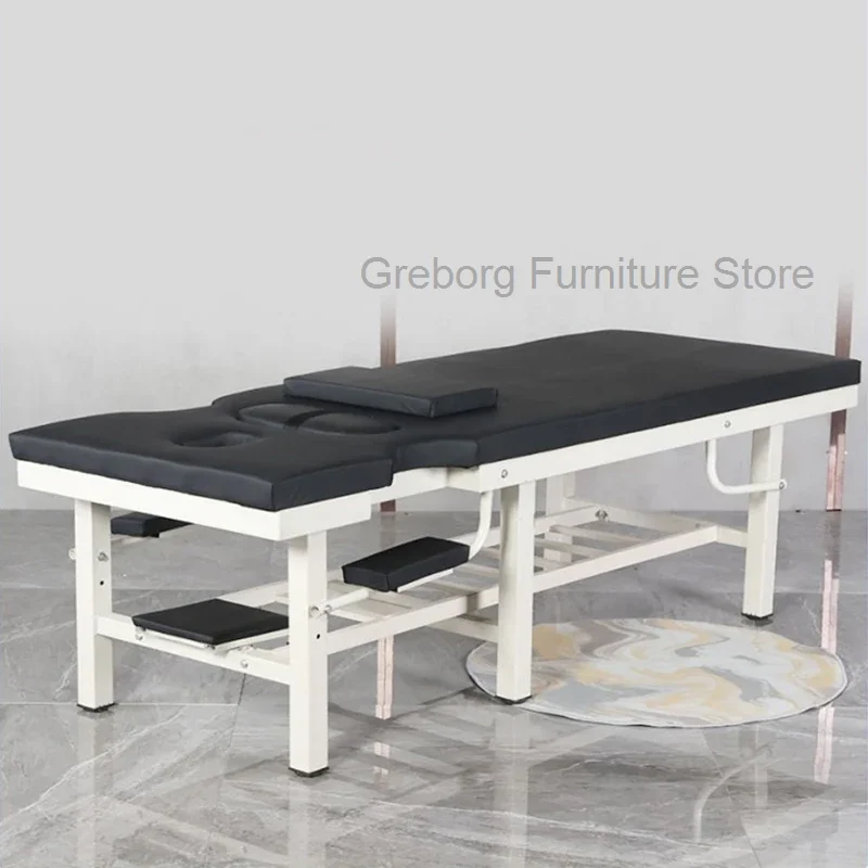 Beds Spa Bed Makeup Eyelash Application Cheap Massage Stretcher Professional Marquise Table Massageliege Folding Eyelashes