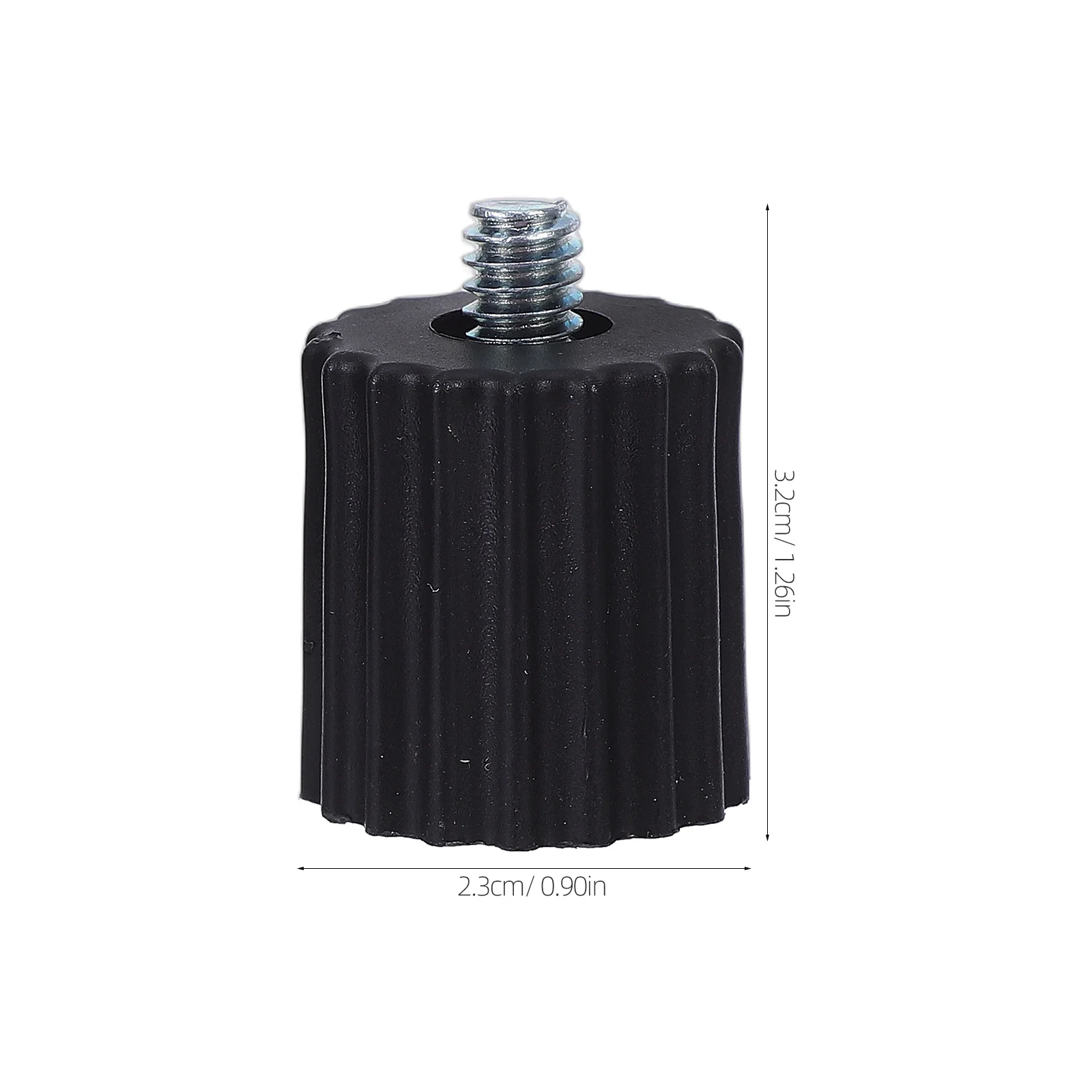 5Pcs Level Thread Adapter Plastic Conversion Connector for Level Instrument Mount Adapter Conversion Head