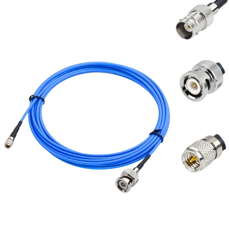 BNC to M5 male probe wire microdot acceleration sensor anti-vibration 10-32UNF signal wire cable