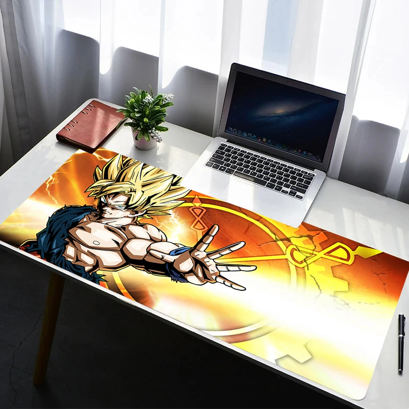 

Mouse Pad PC Accessories Dragon Ball Keyboard Pad Office Desk Mat Anti Slip Mousepad Rubber Anime Tablet Pad Gaming Extended Pad