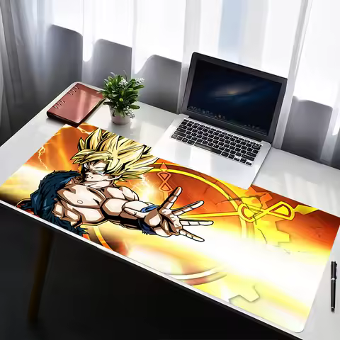 Mouse Pad PC Accessories Dragon Ball Keyboard Pad Office Desk Mat Anti Slip Mousepad Rubber Anime Tablet Pad Gaming Extended Pad