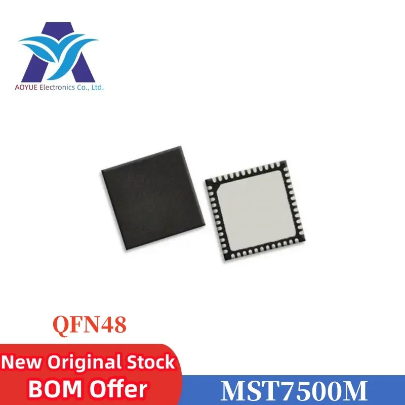 New Original Stock MST7500M  QFN48  LCD video decoding chip IC Integrated circuit