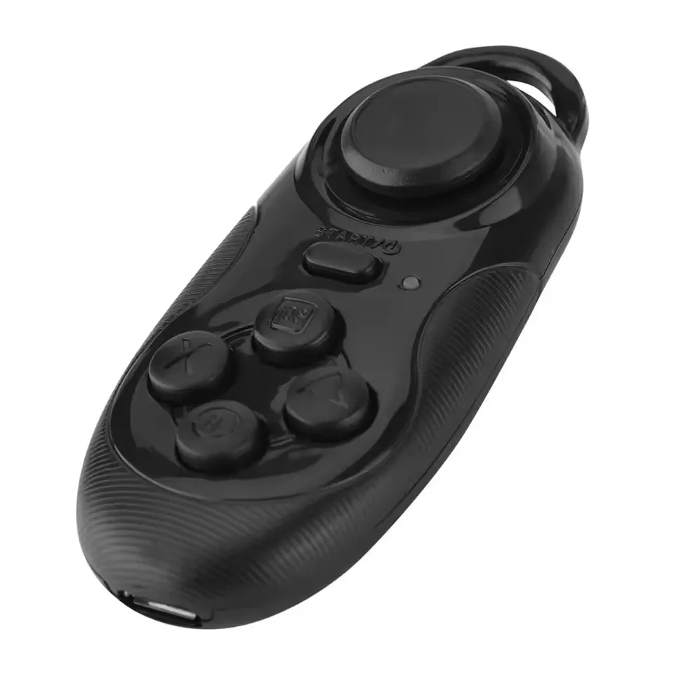 مقبض ألعاب بلوتوث لاسلكي صغير، وحدة تحكم VR، عصا تحكم، مصراع سيلفي عن بعد للهاتف المحمول لأجهزة IOS وأندرويد PC