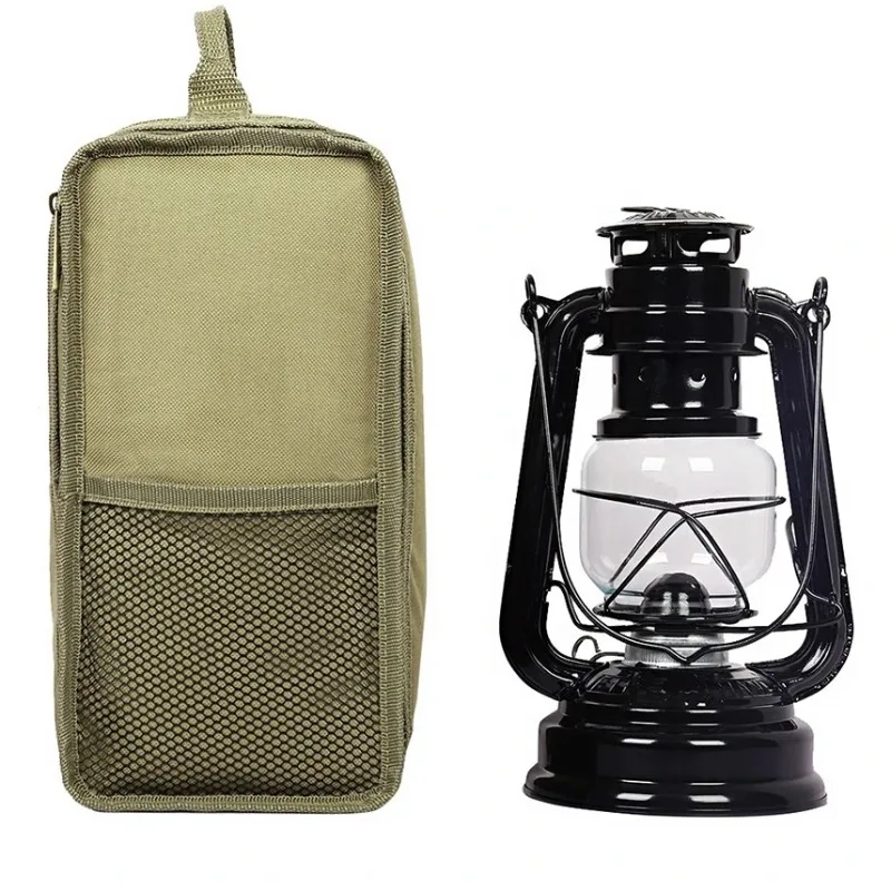 

Outdoor Kerosene Lamp Storage Bags, Camping Lantern Storage Pouch with Pocket, Light Bags, Lighthouse Protector Cover Case