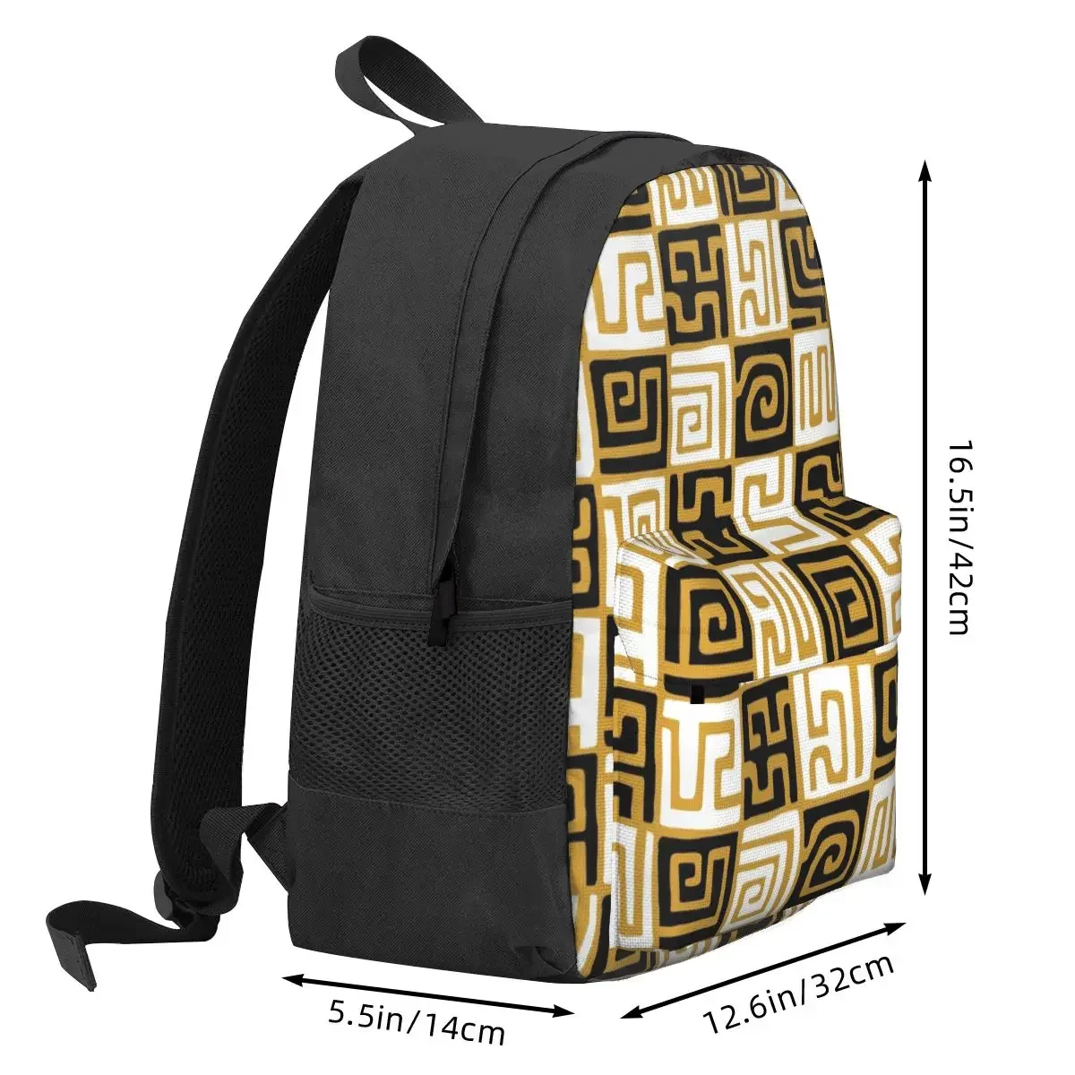 Mochila de tela Kuba africana para niños y niñas, morral escolar de dibujos animados para estudiantes, morral de viaje, bolso de hombro