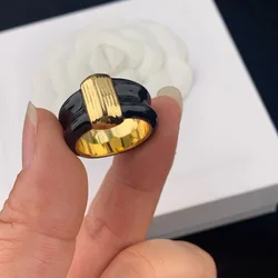 Fashion Niche Simplicity personality Copper gold-plated Enamel Rings for women's Girl Index finger ring gift Jewelry wholesale