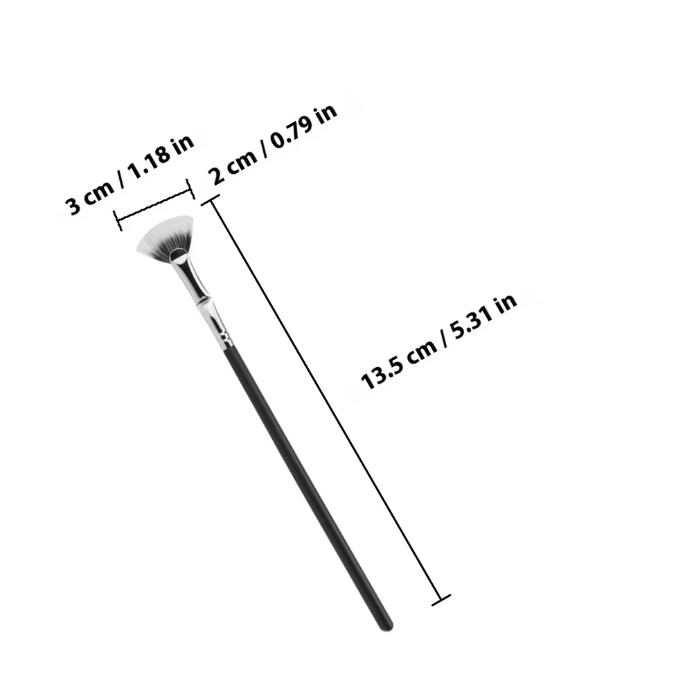 Escova de cílios leve, varinha de rímel para fácil aplicação, aparência natural, maquiagem, rímel para cílios