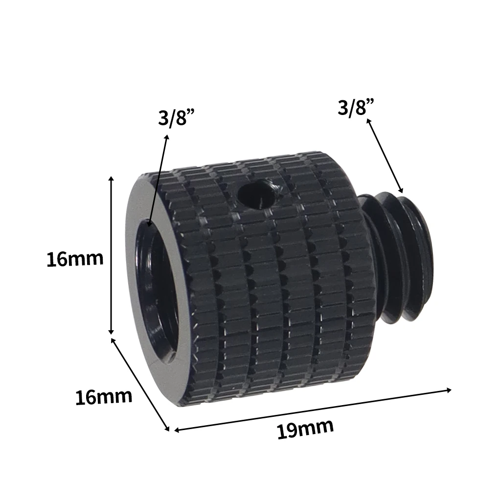 1/4 "-20 3/8-16 M6 M5 M8 M10 Stecker auf Buchse Schraube Mount Adapter für SLR Kameras Stativ Kugelkopf Konverter Fotografie Zubehör – Detail 1