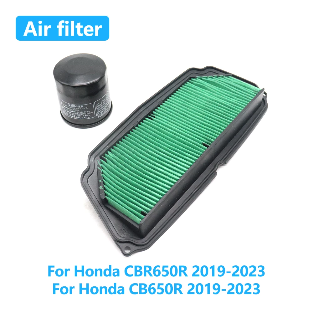 

For Honda CBR650R CB650R CBR 650R CB 650R 2019-2023 2022 2020 Motorcycle Air Filter Engine Intake Cleaner Element Replacement