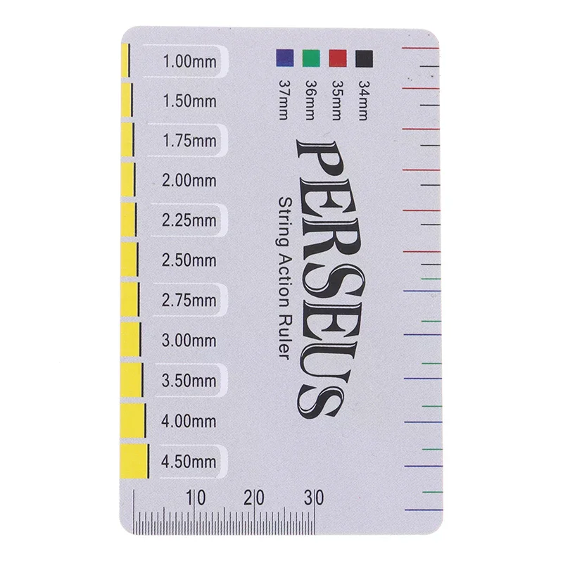 Guitar Accessories Gauge Ruler Electric Guitar Tool Guitar String Spacing Measuring Tool For String Instruments