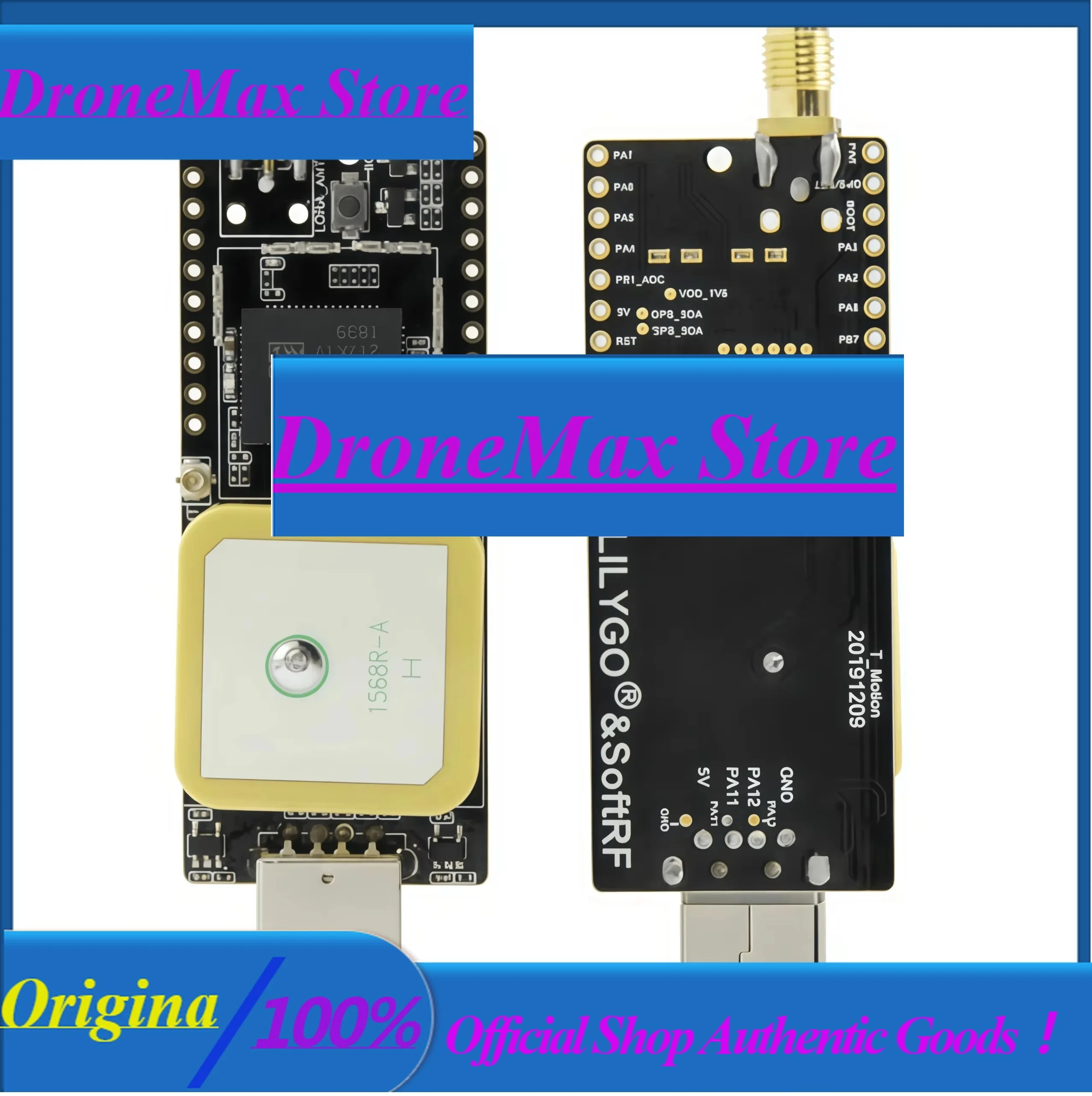 DroMaLILYGO® T-Motion V1.0 MCU Development Board STM32 Embedded LORA Module S76G