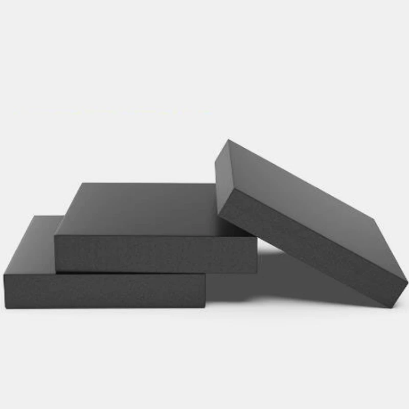 1/2/4/8pcs Black Rubber Pad Sheet Block Elastic Anti Slip Damping Shockproof Gaskets Pad 60X60mm-100x100mm