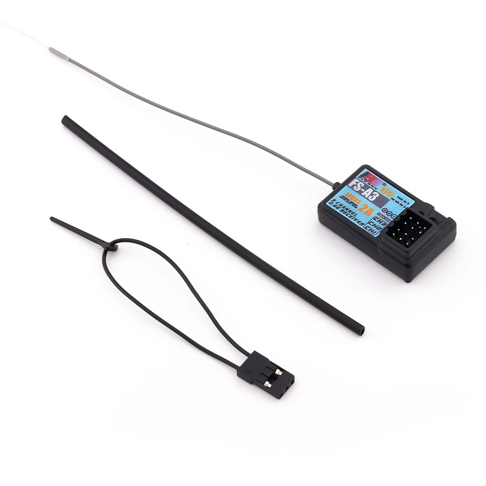 Flysky FS-A3 Waterproof AFHDS2A 2.4G 3CH Receiver for Flysky GT2E GT2G Transmitter RC Car Boat