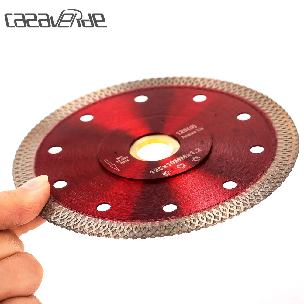 CASAVERDE 105/115/125mm super thin porcelain tile saw blade with arbor 7/8\