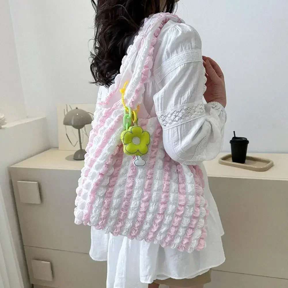 SPR8 bolso de mano de gran capacidad para mujer y niña, bolsa de hombro femenina, bolsos de compras informales