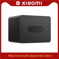 New 2025 Xiaomi Mijia Smart Safe Deposit Box 30CM Fingerprint Password 6 Unlocking Methods Office Home Safety Safe Deposit Box