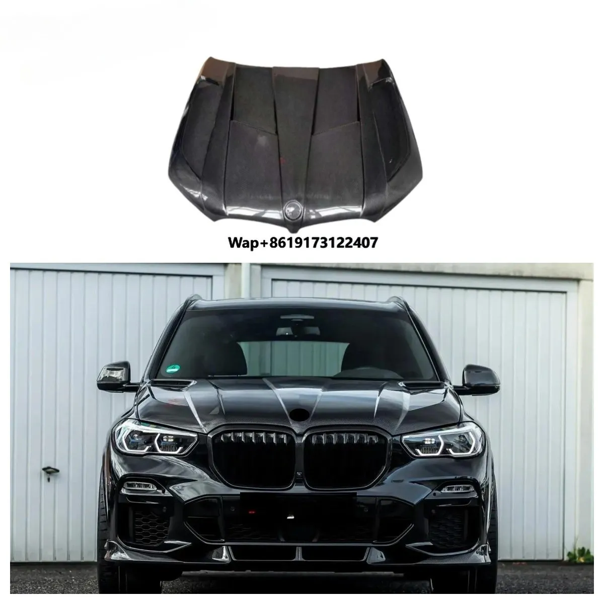 

Hight Quality LD Style Carbon Fiber Engine Hood for G05 X5 G06 X6 Pre Lci 2019-2022 Carbon Engine Bonnet Cover Body Kit
