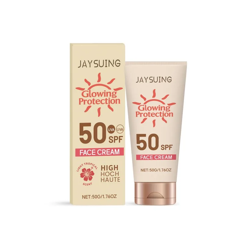 Crema solare portatile per il viso, impermeabile, rinfrescante, non grassa, per la formatura di film rapido per i viaggi