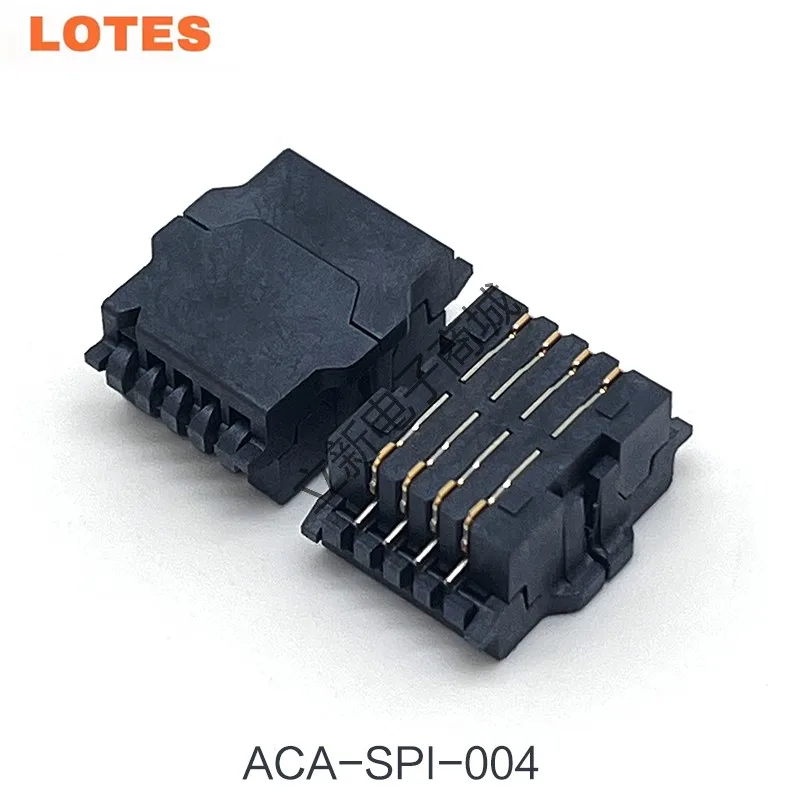 1 Buah LOTES 8pin BIOS IC Socket SPI Flash 8P 16P Test Stand SOP Patch Flsh Burning Stand Card Holder Konektor IC Test Seat