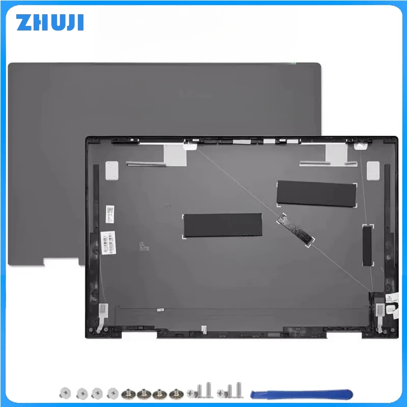 Repalce Cover For ENVY X360 15-ED 15M-ED 15-EE 15M-EE New LCD Back Cover Front Bezel Palmrest Bottom Hinges Replace Brown