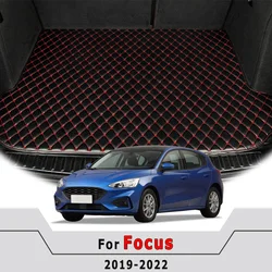 Car Trunk Mat For Ford Focus 2022 2021 2020 2019 Hatchback Rugs Replacement Vehicle Cargo Liner Carpet Auto Interior Accessories