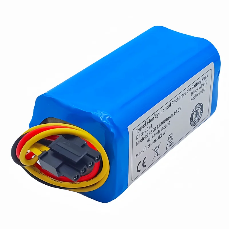 New 18650-4S1P 14.8V 12800mAh Li-ion Battery Pack,For MIJIA Robot Vacuum-Mop Essential G1 MJSTG1，SKV4136GL R30 R35