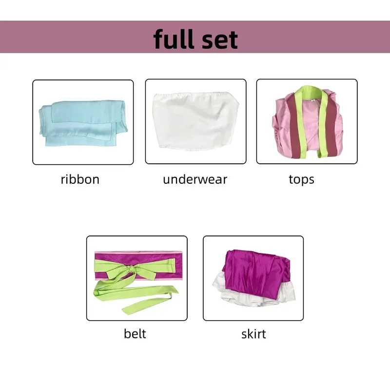 Maomao disfraz de Cosplay de The boticary Diaries, peluca, vestido rosa, traje de uniforme, fiesta de Halloween para mujer, trajes de juego de rol de Carnaval