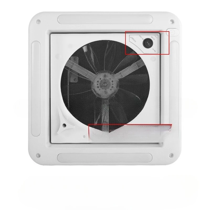 Popular, RV ventilation fan, caravan exhaust fan, roof vent, LED modification accessories with rain feeling
