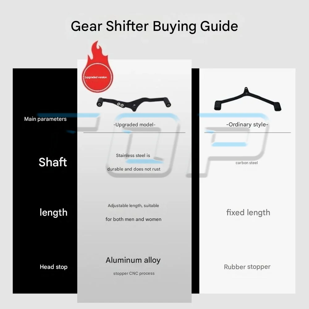 دواسة رافعة التحول BENDA CHINCHILLA 500 رافعة تروس للأمام والخلف دواسة قدم شينشيلا 500 500 شينشيلا #6