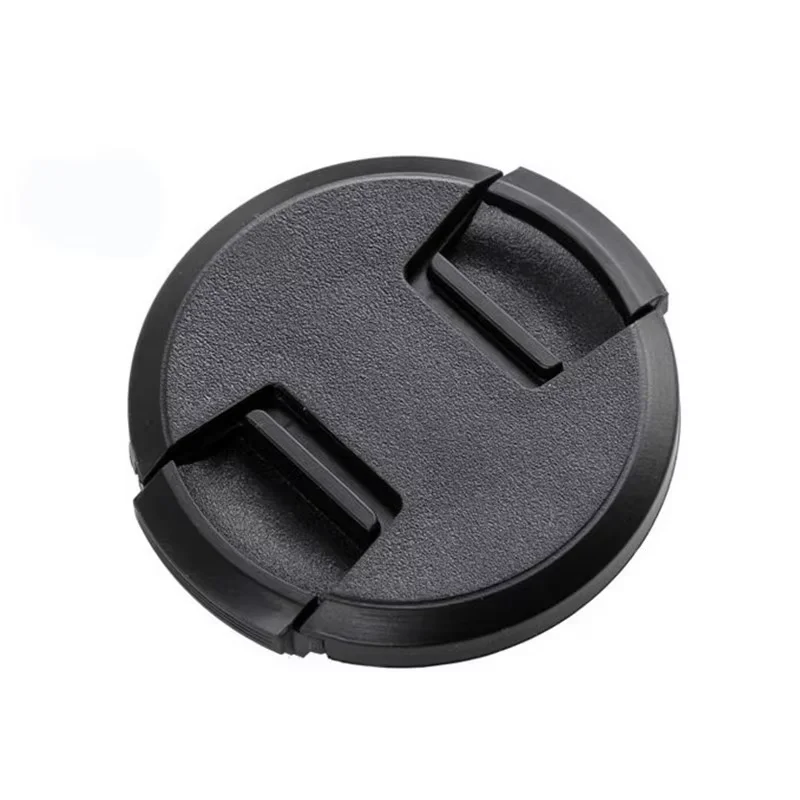 Exquisite Appearance High Quality 62mm Center Pinch Snap-on Cap Cover for all Camera Lens (Styles are Sent Randomly)
