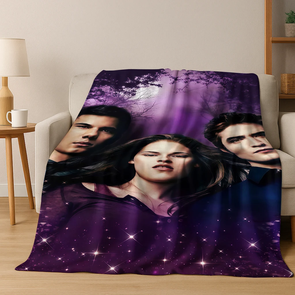 26 نمط الشفق إيزابيلا إدوارد الفن الفانيلا بطانية ، دافئ لينة رمي بطانية للمنزل غرفة نوم أريكة تتحول لسرير نزهة غطاء هدية للأطفال