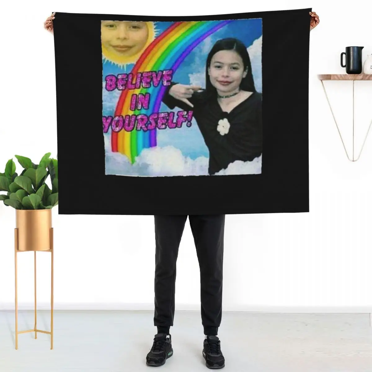 

Miranda Cosgrove Nickelodeon Throw Blanket All Season Soft Lightweight Blanket for Home