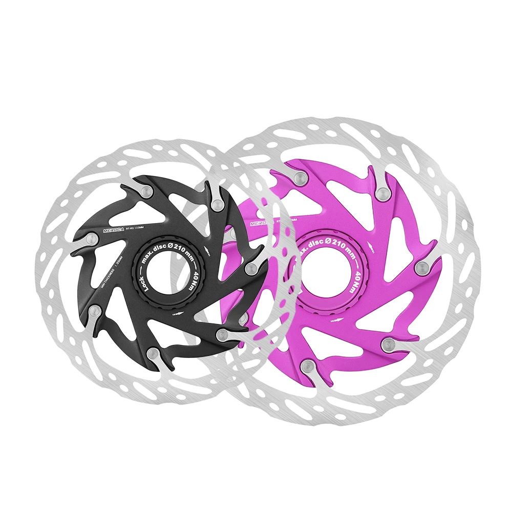 AliExpress Stainless Steel Alloy Bike Brake Rotors Floating Central Locking MTB Mountain Bicycle Disc Brake Rotor 140/160mm