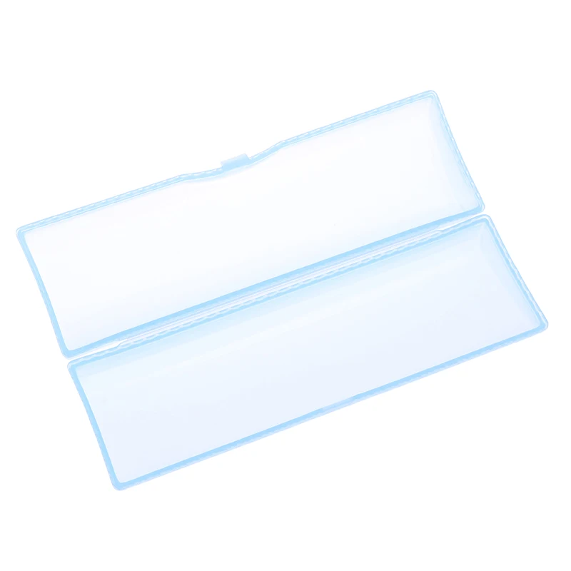 Estuche de plástico transparente para gafas de sol, estuche rígido para gafas de sol, caja protectora para estudiantes, caja portátil para gafas de lectura