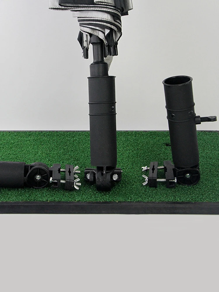 Golf Cart Umbrella Holder Mount with Adjustable Angle Golf Umbrella Stand Umbrella Bracket for Golf Cart Bike Baby Stroller