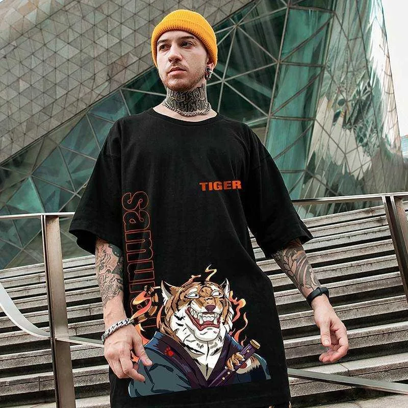 جديد ثلاثية الأبعاد الطباعة الصين-شيك Xingshi Chaopai قصيرة الأكمام تي شيرت الرجال فضفاض موضة الرجال ملابس رياضية بأكمام قصيرة #3