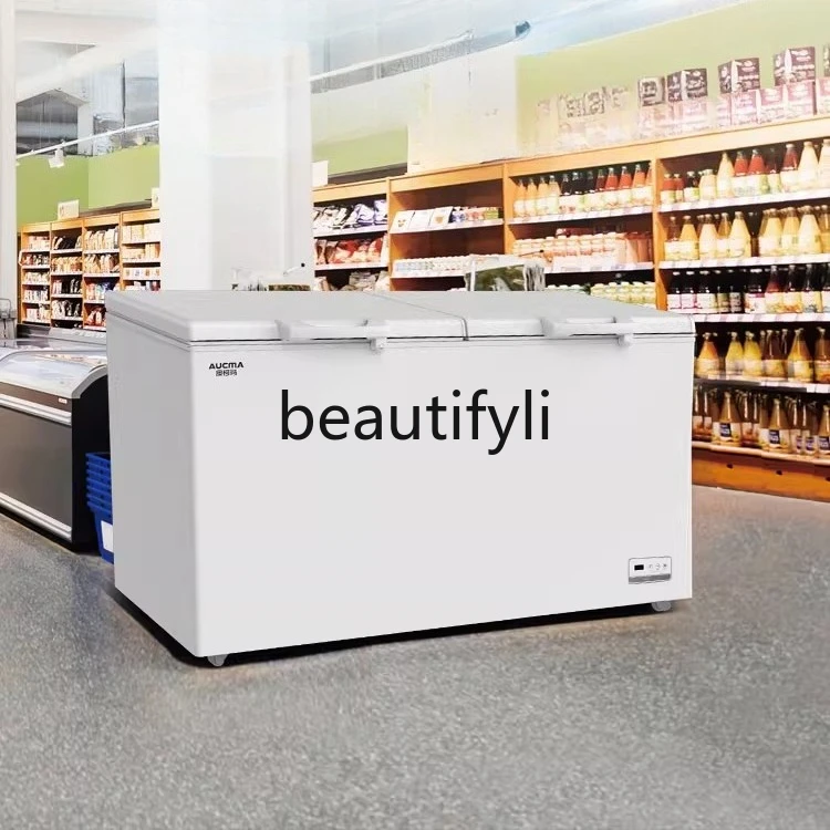 

Commercial Large Capacity Freezer Quick Freezing Horizontal Refrigerated Freezer -40 Degree Ultra Low Temperature Freezer