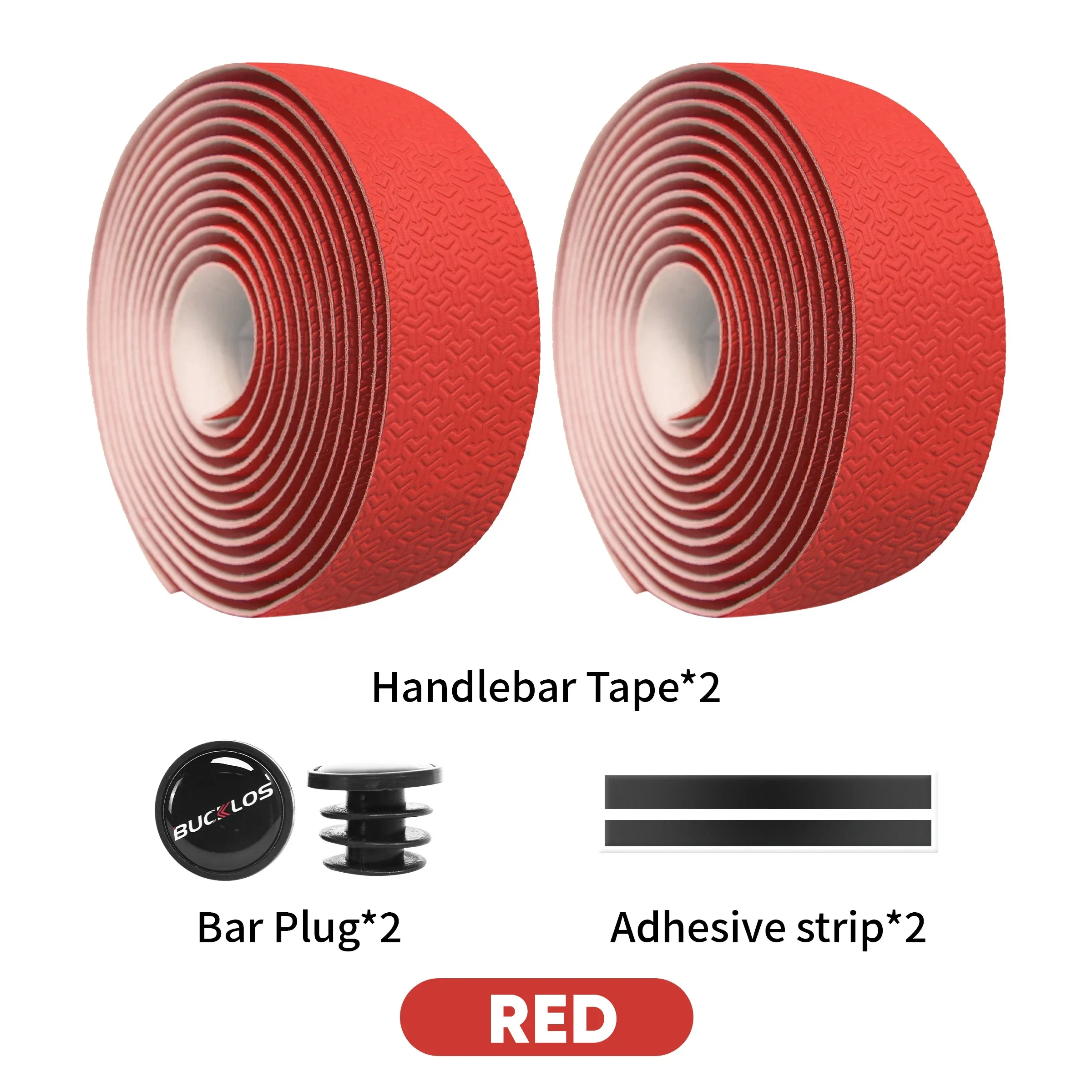 BUCKLOS Ultralight Stuurlint voor Road Grind Fiets Schokabsorberende Drop Bike Handle Bar Tapes Antislip Tape Fietsen onderdelen