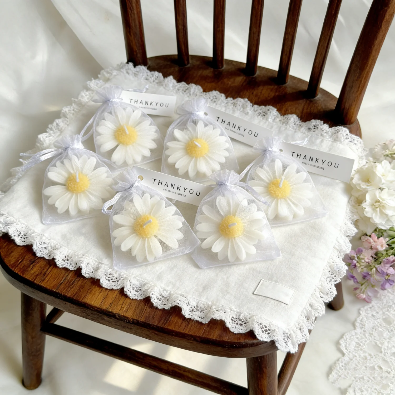 1pc/5pcs/10pcs Daisy Shaped Ca - огляд і ціна Home Fragrance Set Gift