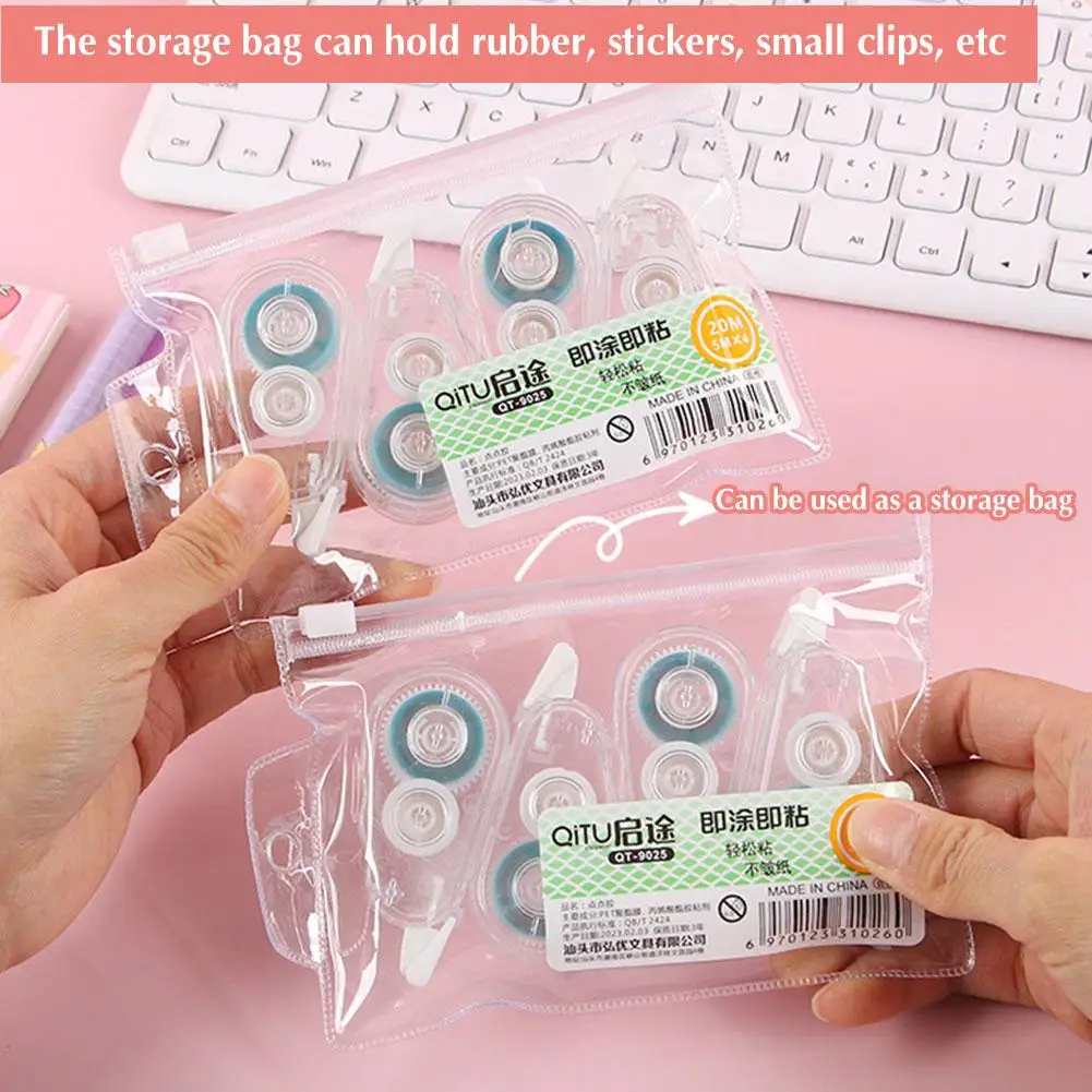 

16 Type Portable Correction Tape Kawaii White Out Corrector Promotional Student Gift Supply Office Prize School Stationery F2C6