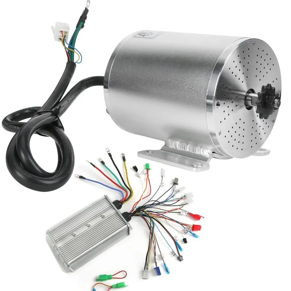 

TDPRO 2500W 60V DC Motor Brushless Controller Conversion Kit Electric Go kart