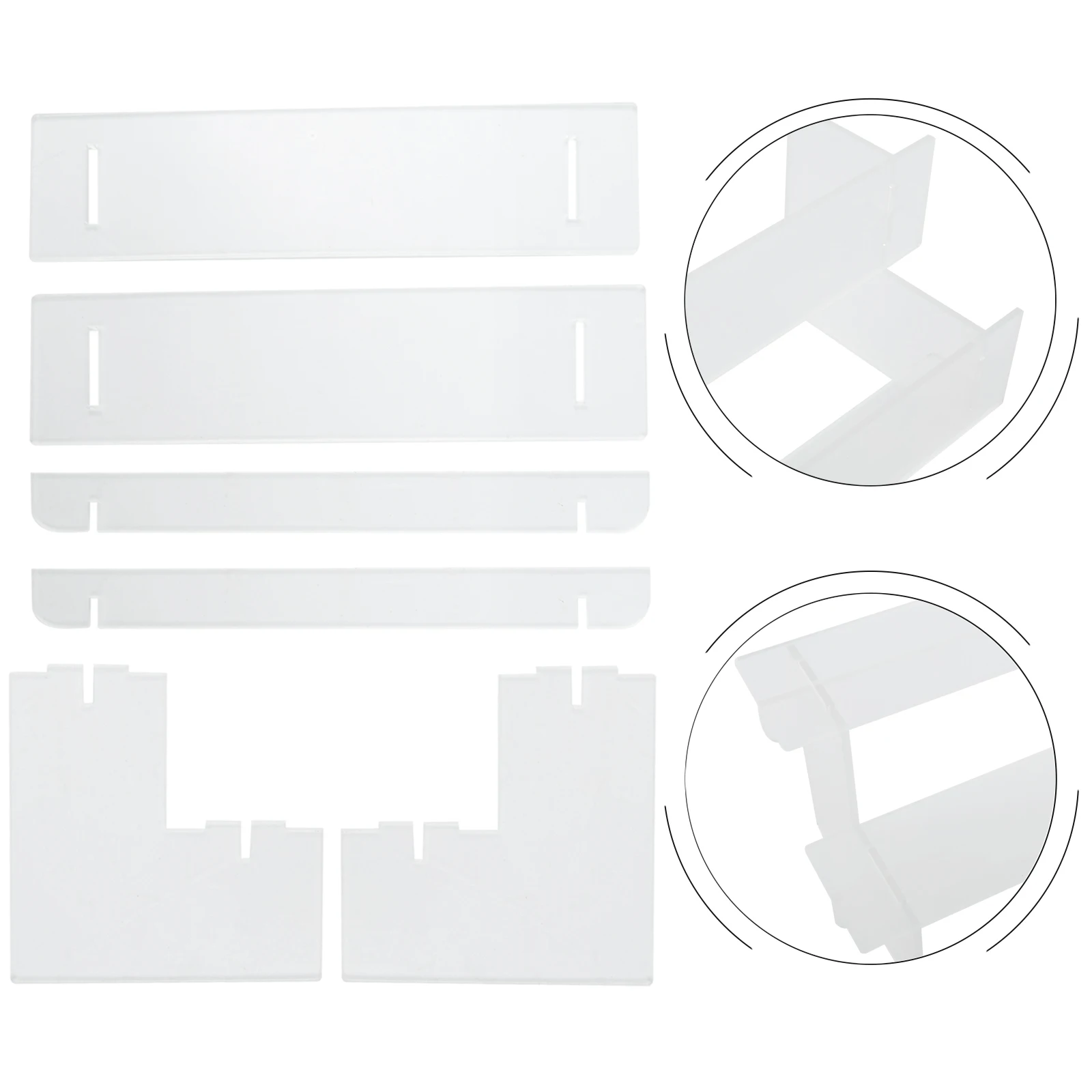 Clear Acrylic Display Riser for Figurines Collectibles Dolls Earrings Rings Lipsticks Nail Polish Cupcakes Toys Jewelry