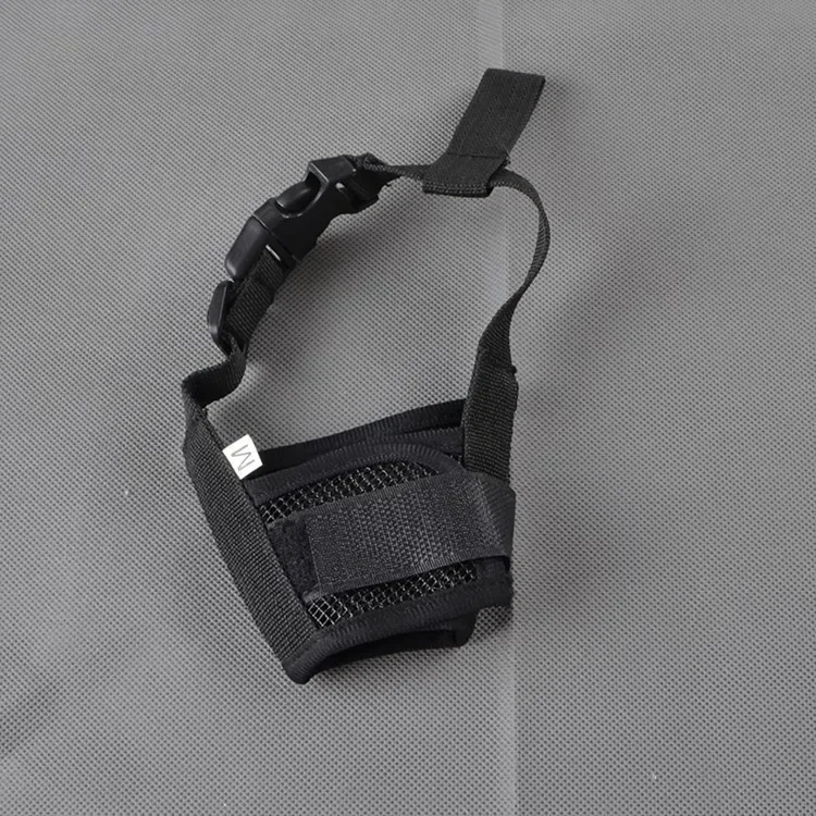 Anti-blaf hondenmuilkorf voor kleine en grote honden, verstelbare mesh, ademende hondenmuilkorf met nylon banden, hondenaccessoires
