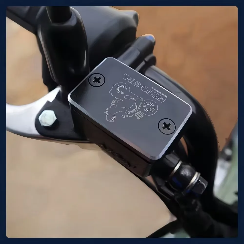 혼다 컵스에 적합 Cc110 레트로 브레이크 펌프 커버 펌프 오일 포트 보호 장식 커버 알루미늄 합금