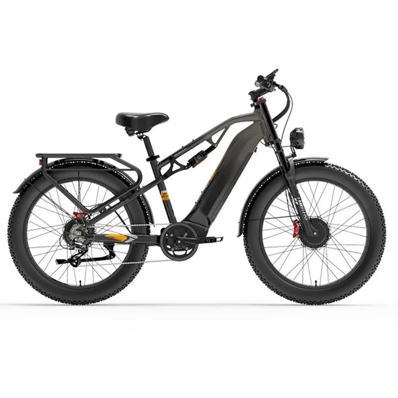 For Lankeleisi MG800 MAX Electric Bike 2*1000W Dual Motor Full Suspension E Mountain Bike 48V 20Ah Electric Bicycle - Image 2