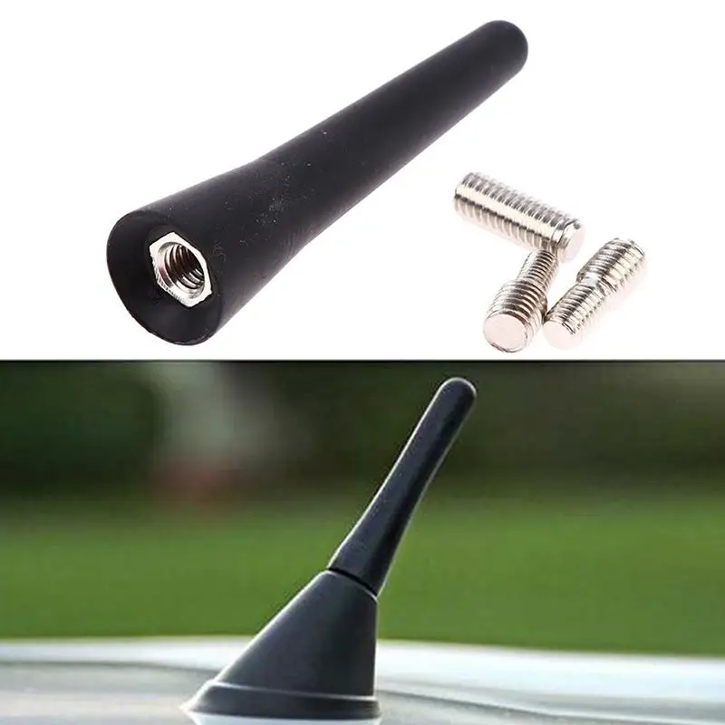 Car Antenna Mini Short Car Accessories Strong Radio Car Roof Fixer 6.5 Cm Long